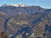 25 Bella vista sul 'cuore' al sole di Santa Croce con sopra l'Alben